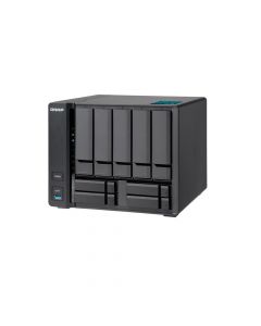 Qnap tvs-951x-8g-us Smb Storage Tvs-951x (8gb Ram Version) 5+4 Bay Nas With Auto Data Tiering Intelâ© Celeronâ© Dual-core 18 Ghz 8gb Ddr4 Sodimm (max 32gb) 5 X 35  And 4 25 Drive Slots 1 10gbe Nbase-t Lan Gbe