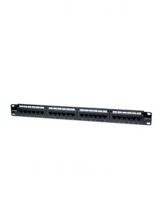 Intellinet 520959 Panel De Parcheo Cat6 24 Puertos 1u Para