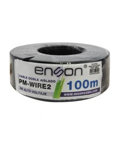 Enson pm-wire2 Ie300pam02 Cable Doble Aislado De Alto Voltaje 100mts
