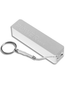 Brobotix 800545b Generico Power Bank 2600 Mah Usb + Micro Blanco (no Incluye Llavero)