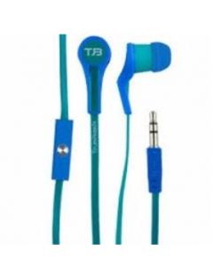 Acteck tb-02001 Dentro De Oido Biauricular Alambrico Azul Auricular Para Movil