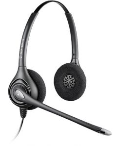 Plantronics 64339-31 Supraplus Hw261n Biauricular Diadema Negro Auricular Con Microfono