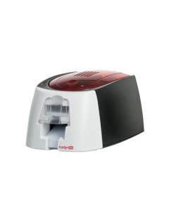 B12u0000rs Evolis Badgy 100 Pintar Por Sublimacion Transferencia Termica Color 260 X 300dpi Negro, Rojo, Blanco Impresora De Tarjeta Plastica