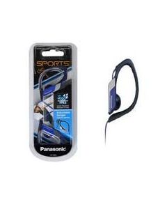Panasonic rp-hs34pp-a Audifonos De Tipo Clip Rp-hs34pp Color Azul, Comodidad Con Resistencia Al Agua Y Sudor Par